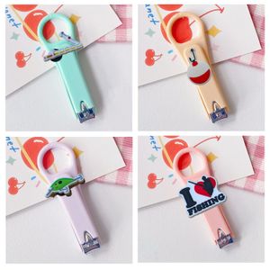 Autres articles outils de pêche Cartoon Nail Entreaux en acier inoxydable mignon pour les femmes pliantes enfants coupéter filles kawaii tra Sharp robuste cutt otl6d