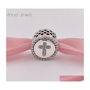 Andere sieraden Sets Charms for Piercing Making Kit Faith Cross Pandora 925 Sterling Sier Bracelets Women Mens Bangles Bead Pendant Ne Dhn1c