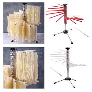 Autre cuisine salle à manger barre 16 bras rotatifs pâtes étendoir spaghetti nouilles séchoir support suspendu support pliable 221203