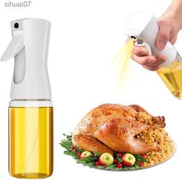 Autre barre à manger de cuisine 200 ml / 300 ml / 500 ml de pulvérisation d'huile pour cuisiner la cuisine boulangerie d'huile d'olive flâces de pulvérisation pour le barbecue de cuisine de vinaigre sauce soja yq2400408