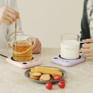 Autre cuisine salle à manger chauffe-tasses et coussin chauffant tasse constante chauffante intelligente et portable pour le bureau à domicile thé au lait garder au chaud en hiver 221124