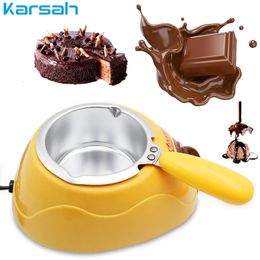 Andere Keuken Eetbar Elektrische verwarming Chocolade Snoep Smeltkroes Fondue Fontein Machine Bakgereedschap Met DIY-vorm voor thuis EUUS 110240V 231113