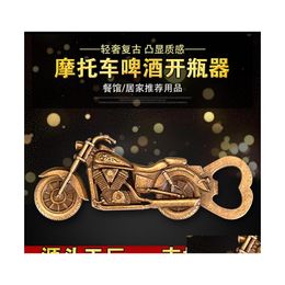 Andere keuken eetbar huishouden gadgets zink legering motorfiets fles opener imitatie vintage bier drop levering home tuin ki dhgps