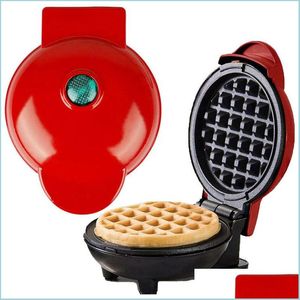 Autre Cuisine Salle À Manger Mini Électrique Gaufriers Maker 110V220V Bulle Oeuf Gâteau Four Petit Déjeuner Amour En Forme De Coeur Gaufre Eu Us Uk Pl Dh28B