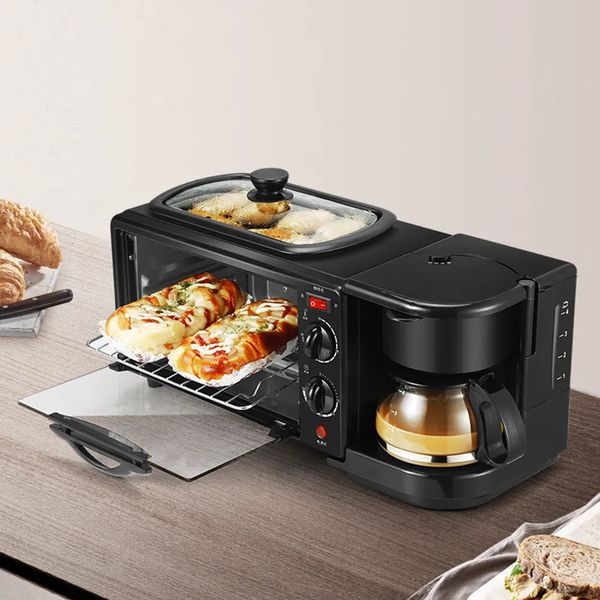 Autre cuisine barre à manger grille-pain multifonctionnel four électrique petit-déjeuner machine à sable pain machine à café entièrement automatique 231113