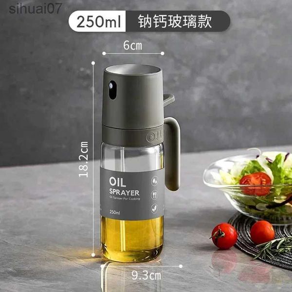 Autre cuisine barre à manger pulvérisation bouteille d'huile borosilicate poêle à frire en verre d'olive distributeur de cuit de cuit de la salade de cuit GAO 250 ml yq2400408