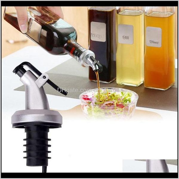 Otros Gadgets de vertedor de boquilla de vino para comedor de cocina Dispensador de licor de salsa de soja de aceite de oliva Sellador a prueba de fugas de corcho de goma Tapón de botella Ovrmg