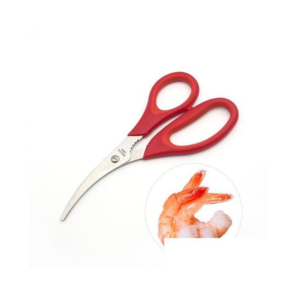 Autres outils de cuisine 200pcs article ménager créatif homard crevette crabe ciseaux de fruits de mer cisailles cisailles coquilles outil de cuisine livraison directe Dhr7W