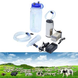 Autres outils de cuisine 2L Machine à traire électrique vache chèvre mouton trayeur avec contrôleur d'impulsion 230714