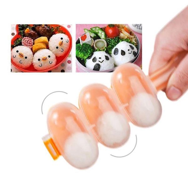 Otras herramientas de cocina Creatividad Diy Shake The Rice Ball Molds Sushi Mold Maker Sushis Making Bento Accessories Ys0030A Drop Delivery Dhqca