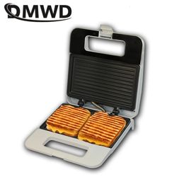 Otras herramientas de cocina DMWD Mini máquina eléctrica para hacer arena Placas antiadherentes Panini Tostadora Hornear Multifunción Máquina para hacer desayuno Huevo Waffle EU 231113