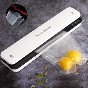 Other Kitchen Tools Dry Wet Food Vacuum Sealer Packaging Machine 220V Automatic Commercial Household with 10pcs 231116