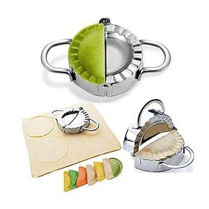 Autres outils de cuisine Dumpling Maker 304 Presse en acier inoxydable Ravioli Wrappers Moule Dough Cutter Accessoires 3.74 / 3.34 Large Drop Del Dh9Wa