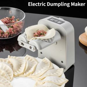 Autres outils de cuisine Entièrement automatique électrique Dumpling Maker Artefact DIY Machine Moule Pressing Skin USB Gadget rechargeable 231115