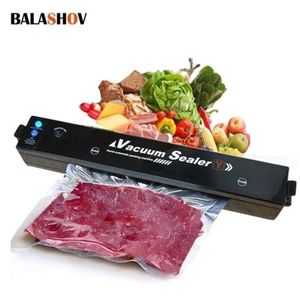 Autres outils de cuisine Ménage Eletric Vacuum Food Sealer Machine de conditionnement automatique 220V Vaccum Packer avec 10Pcs Sacs Kichen Too220q