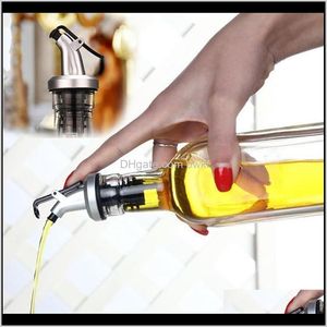 Andere keukengereedschap Keuken, Dining Bar Home GardenoL Bottle Stopper Azijn Flessen Can ABS Slot Plug Seal Lekvrije Food Grade Plastic