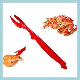 Andere keukengereedschap keukengereedschap Zeevruchten crackers kreeft picks tool krab cfish pns garnalen gemakkelijke opener shellfish sheller mes drop dhdyd