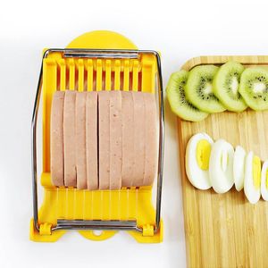 Ander Keukengereedschap Luncheon Meat Slicer Lunchmeat Ham Banaan Avocado Tofu Aardbei Pudding Snijmachines Eiersnijder Salade Vleeswaren Gereedschap ZL094