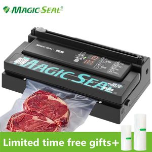 Other Kitchen Tools MAGIC SEAL 2in1 Commercial Aircooled Vacuum Sealer Machine packaging machine Automatic Food Seale MS300 To All Bags 231113