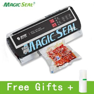 Other Kitchen Tools MAGIC SEAL MS175 Vacuum Sealer Machine Wet Packaging Professional Food Plastic Bag 231116