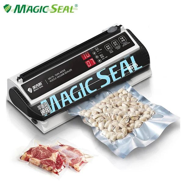 Autres outils de cuisine MAGIC SEAL MS175 Scelleur alimentaire sous vide Machine humide électrique Emballage domestique professionnel 231113