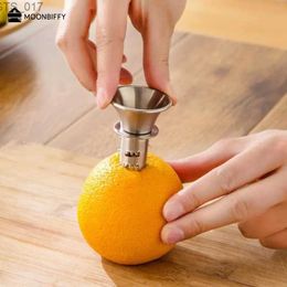 Otras herramientas de cocina Mini exprimidor Exprimidor de naranjas de mano Exprimidor manual de acero inoxidable Exprimidor Exprimidor Exprimidor de cítricos L2403