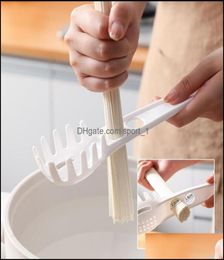 Autres outils de cuisine Mtifonction Spaghetti Server Pâches fourk gadget Nouilles résistantes à la chaleur Stirne Cuisine Cuisine Spor5123597