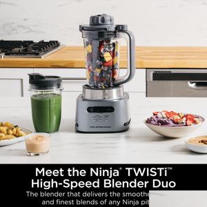 Ander keukengereedschap Ninja Twisti hogesnelheidsblender Duo 3 vooraf ingestelde IQ-programma's 34 Oz kancapaciteit Ss150 droplevering huis tuin Dh8Zu