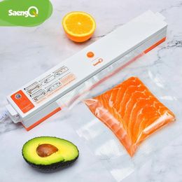 Autres outils de cuisine SaengQ Machine d'emballage sous vide pour la cuisine à domicile, y compris 15 sacs d'économie d'aliments, scellage sous vide commercial 231206