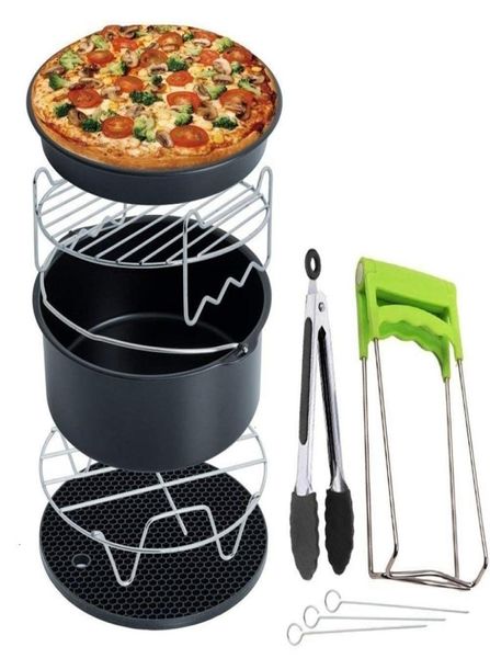 Otras herramientas de cocina Vender accesorios para freidoras de aire para Gowise Phillips Cozyna y Secura Juego de 7 Se adaptan a todas las Airfryer 37QT 42QT 53QT 58QT1405941