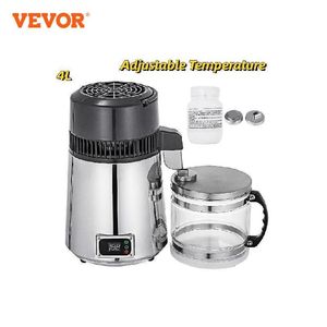 Autres ustensiles de cuisine VEVOR 4L Distillateur d'eau Filtre Machine Distillé Distillation Purificateur Moonshine Appareil DIY Distributeur Kit pour Appareil Ménager 230505