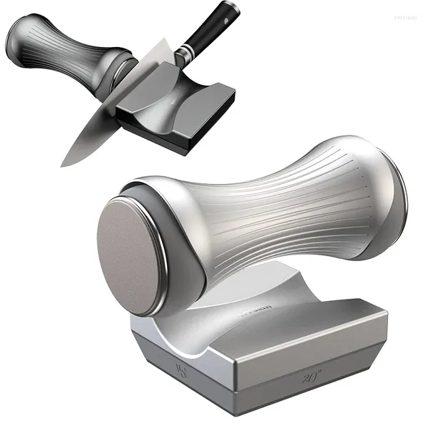 Otros accesorios para cuchillos 15 18 20 25 Accesorio de rodillo de ángulo de grado Afilador de rodillos magnético Piedra de afilar de diamante Molienda de cocina de metal