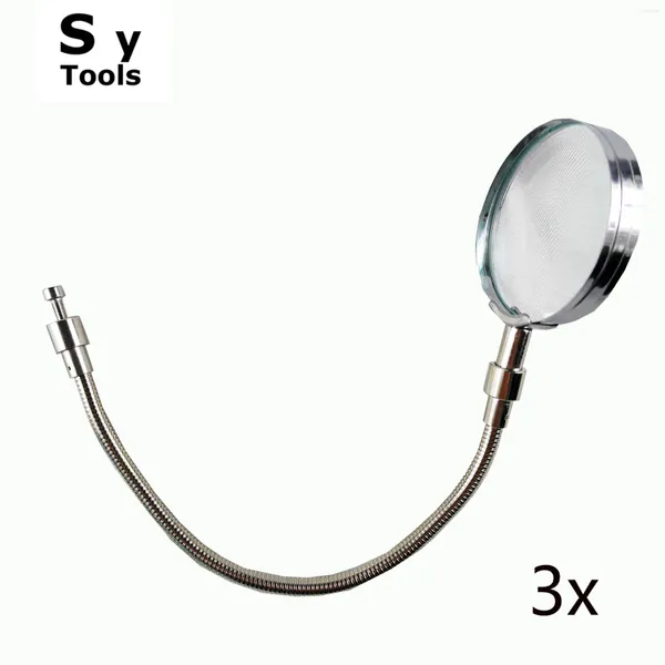 Autres accessoires de couteaux Loupe 3X avec poignée réglable en alliage d'aluminium pour aiguiseur