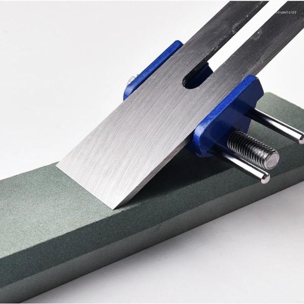 Autres accessoires de couteaux Lame d'affûteuse en acier au carbone pour ciseau à bois Guide d'angle d'affûtage Rouleau de gabarit d'affûtage