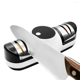 Autres accessoires de couteaux Cuisine Aiguiseur électrique USB Double tête rechargeable pour coupe-ciseaux professionnel Sharp