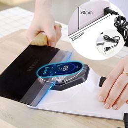 Andere mesaccessoires USB-slijpen Elektrisch verstelbare keukenmessen Schaar Gereedschap Diamant Fijn slijpmes met deksel Anti-snijding
