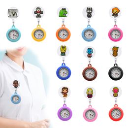 Autre Lague de légendes Clip Pocket Watchs Brooch Nurse Watch Pin-on SILE Doctor for Women and Men Fob Hang Medicine Clock Drop Deliv Otqwx