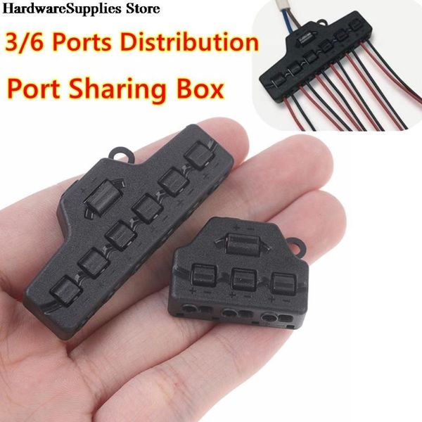 Autres accessoires d'éclairage 0-42 V DC 3/6 Ports Distribution Port Sharing Box/Distributor Hub Pour Model Lghs ConnectionAutre