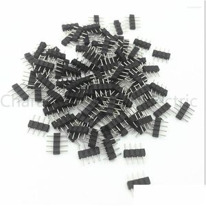 Andere verlichtingsaccessoires 1000 stks/pak 1K 4-pins stekkerconnector voor Smd 3528 Vrouwelijke Rgb Led-striplamp Geen lassen Soldeerloos P Otpwe