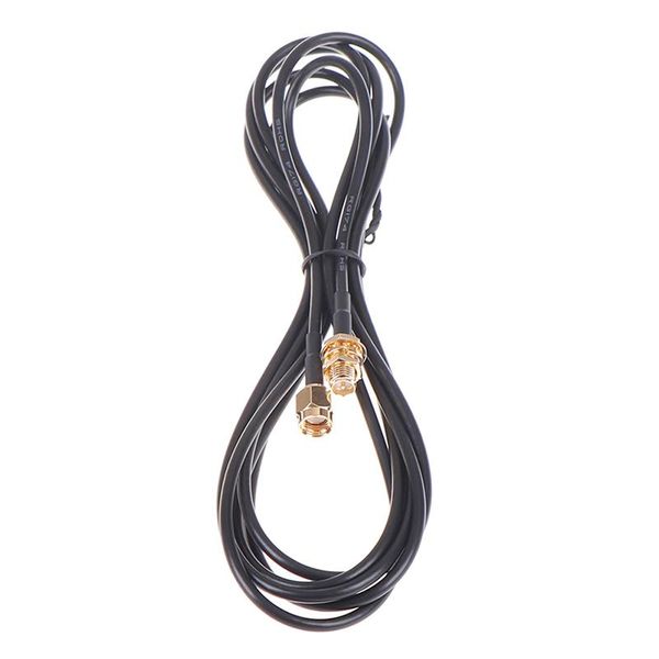 Otros accesorios de iluminación Cables de extensión de antena inalámbrica negra de 2 m Cable SMA macho a hembra Adaptador de conector RF RG174 Venta al por mayorOtros