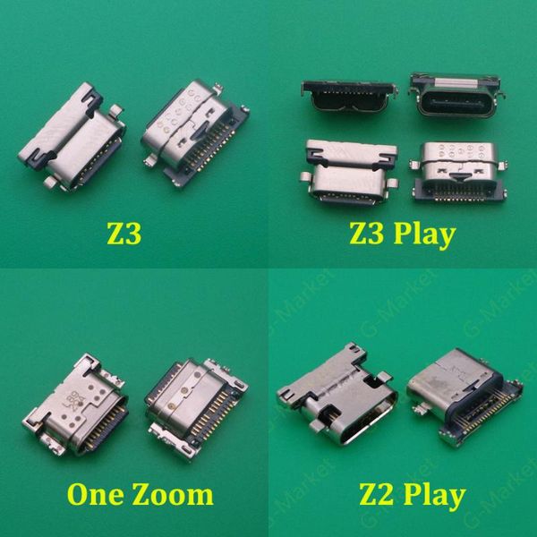 Otros accesorios de iluminación 2 unids/lote conector Micro USB toma de carga puerto de carga conector de base para Motorola Moto Z2 Z3 Play One Zoom C