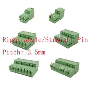 Andere verlichtingsaccessoires 5PAIRS RECHTS HOEK Rechte Pin 15Edg KF2Edg 3,5 mm PCB Schroefaansluitingen Blokken Socket Socket Connector 2/3/4/