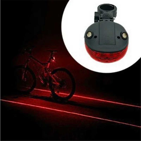 Otros accesorios de iluminación Luz de bicicleta Luz láser de seguridad Luz trasera Lámpara trasera Bicicleta Impermeable Faro Advertencia Intermitente Montaña Ciclismo Cola YQ240205