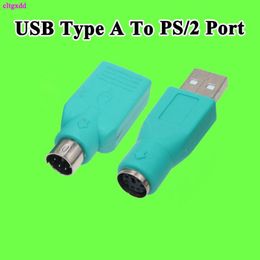 Autres accessoires d'éclairage Cltgxdd 2022 USB Type A femelle vers PS/2 Port adaptateur mâle convertisseur clavier souris souris ordinateur PCOther