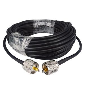 Autres accessoires d'éclairage Câble coaxial UHF mâle au connecteur PL259 RG58 Pigtail 50CM 2M 5M 10MAutre