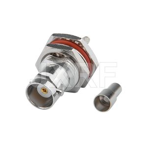 Autres accessoires d'éclairage Connecteur RF à sertir femelle BNC pour câble coaxial RG316 RG174 LMR100, livraison rapide