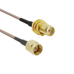 Autres accessoires d'éclairage Connecteur de type SMA à faible perte mâle à femelle Câble d'extension coaxial RF RG316 pour antenne WIFI FPV 10/15/20