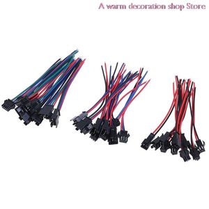 Andere verlichtingsaccessoires paren SM 2pin 3pin 4pin mannelijke en vrouwelijke LED -strip draadconnector 20 cmother