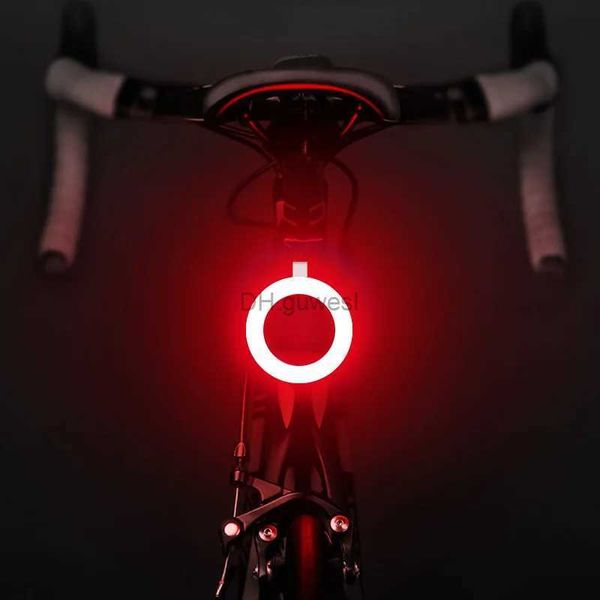 Otros accesorios de iluminación Linterna de carga USB para luz de bicicleta 7 estilos Led Bike Flash Luz trasera Ciclismo Luces de advertencia nocturnas Cyling Lámpara YQ240205