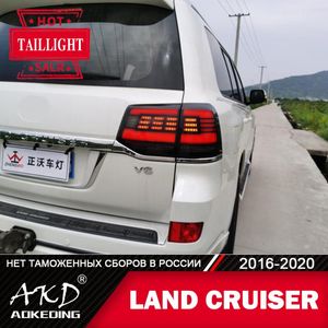 Andere verlichtingssysteem AKD Tail Lamp Fandand Cruiser LED-licht 2021-2021 Land Achter Mistrem Turn Signaal Automotive Accessoires